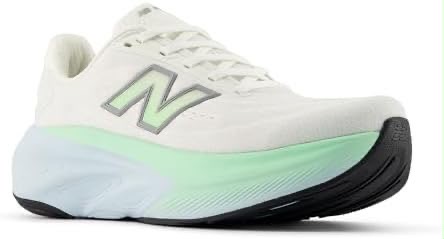 Womens New Balance Fresh Foam More V6 in Sea Salt/ Lab Green/ Frosted Glass